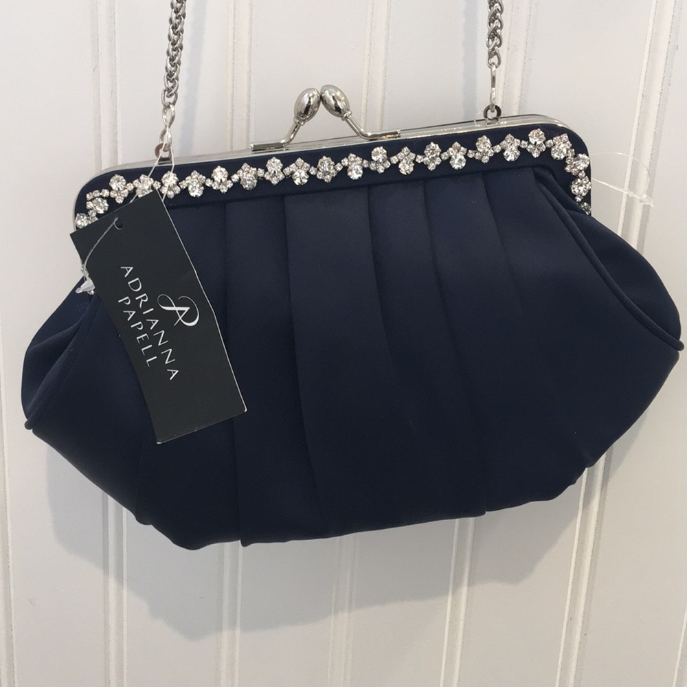 Adrianna papell kennis clutch